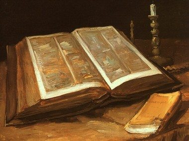 still life with bible