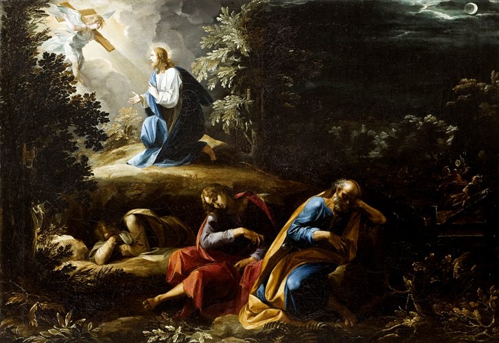 agony in the garden weakness
