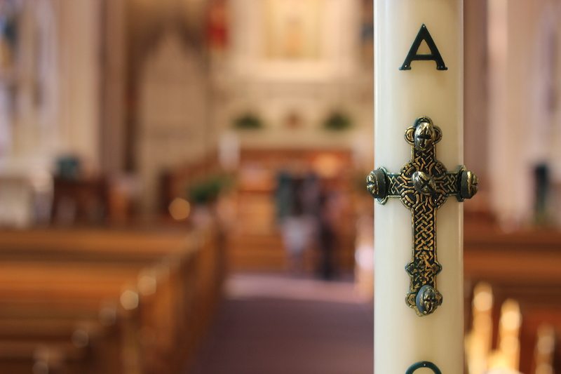 catholic church candle